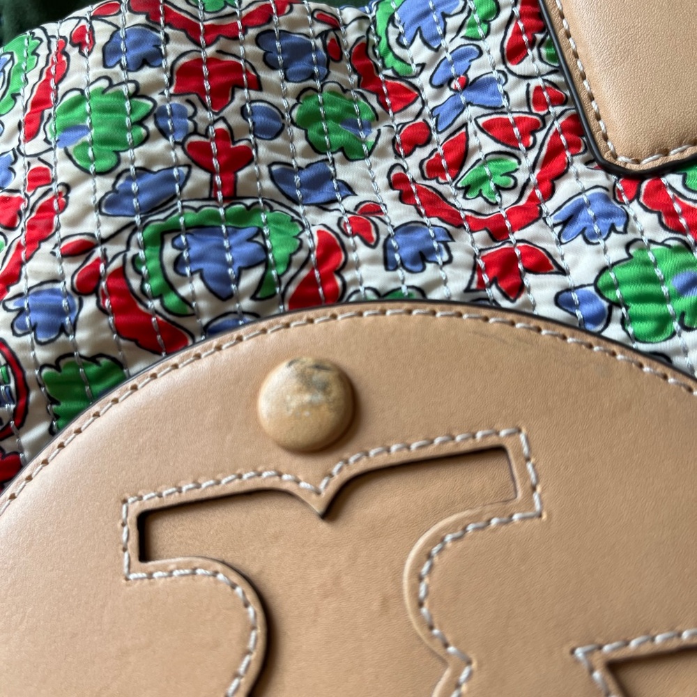 Tory Burch Tan Tote Bag with Structured Design - Picture 8 of 8